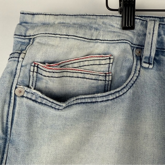 Cult of Individuality Men’s Distressed Checkered Jeans – Size 40x33 - Picture 7 of 10